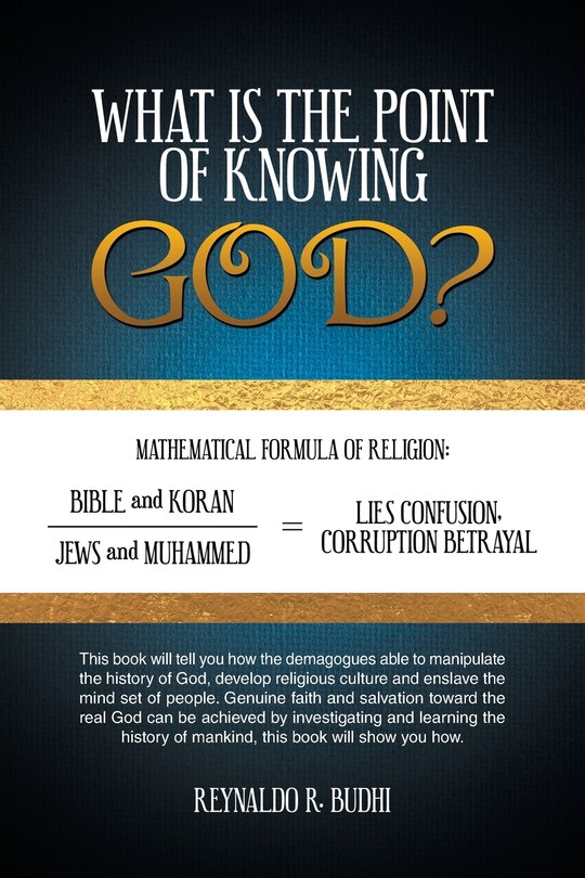 Couverture_What Is the Point of Knowing God?