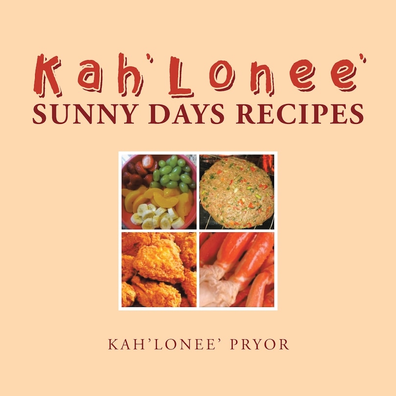 Couverture_Kah'Lonee' Sunny Days Recipes