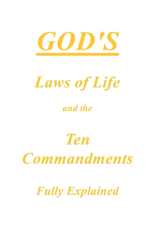 Couverture_God's Laws of Life and the Ten Commandments Fully Explained