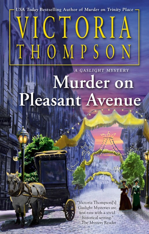 Front cover_Murder On Pleasant Avenue