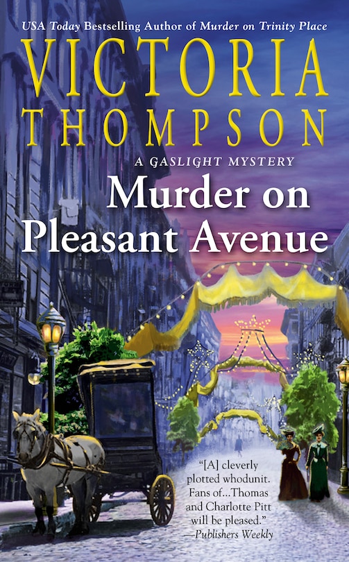 Front cover_Murder On Pleasant Avenue