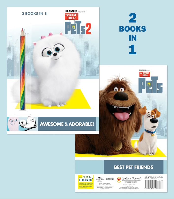 Front cover_Awesome & Adorable! (The Secret Life of Pets 2)/Best Pet Friends (The Secret Life of Pets)
