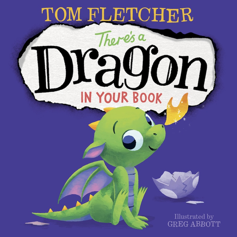 Front cover_There's A Dragon In Your Book