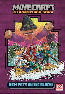 Front cover_New Pets on the Block! (Minecraft Stonesword Saga #3)
