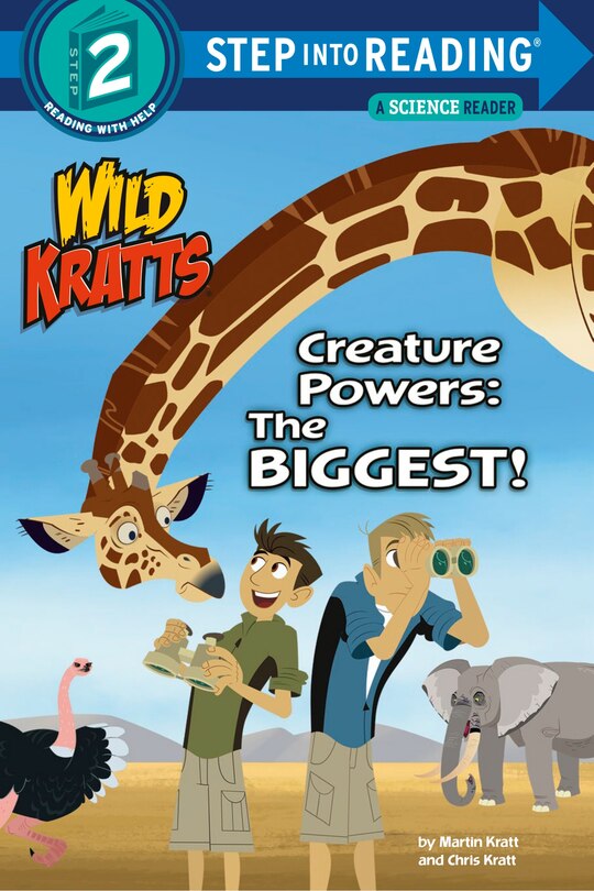 Front cover_Creature Powers: The Biggest! (Wild Kratts)