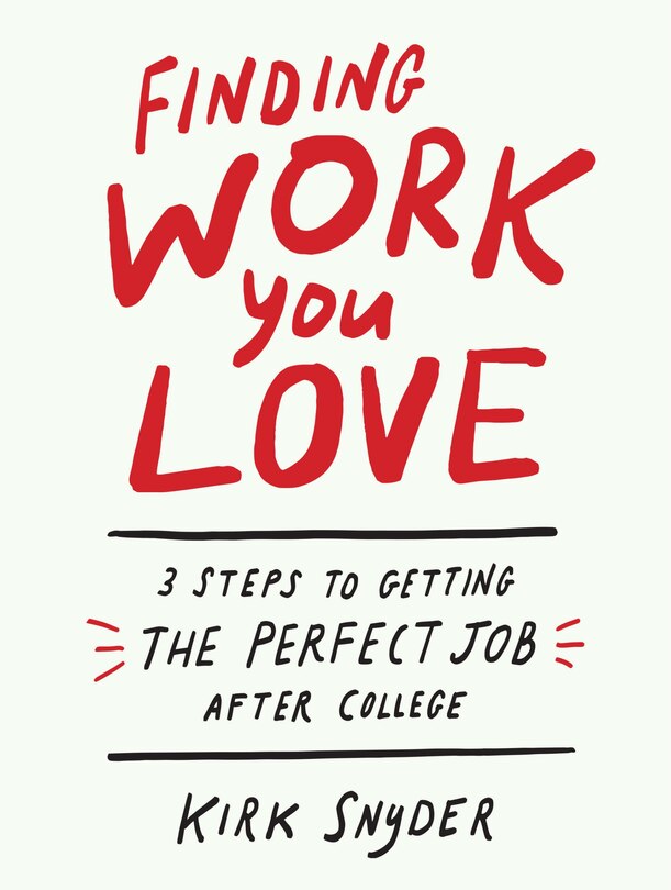 Front cover_Finding Work You Love