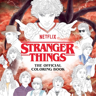 Front cover_Stranger Things: The Official Coloring Book