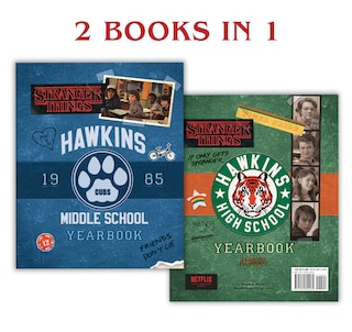 Front cover_Hawkins Middle School Yearbook/hawkins High School Yearbook (stranger Things)