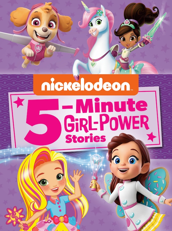 Couverture_Nickelodeon 5-minute Girl-power Stories (nickelodeon)