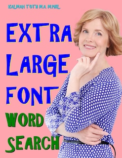 Couverture_Extra Large Font Word Search