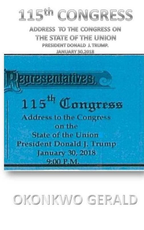 Front cover_115th CONGRESS ADDRESS TO THE CONGRESS ON THE STATE OF THE UNION