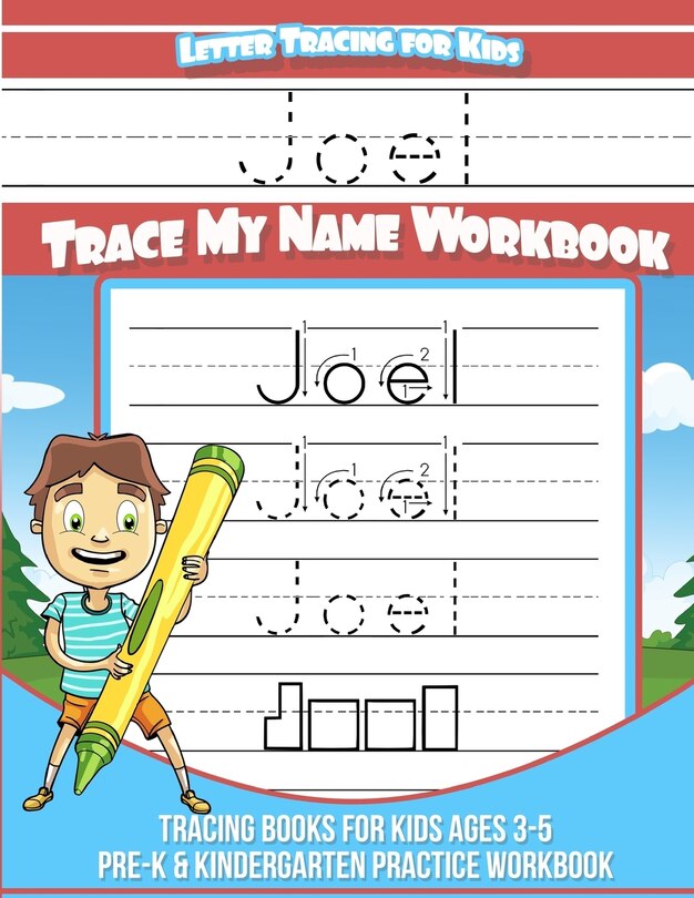 Couverture_Joel Letter Tracing for Kids Trace my Name Workbook