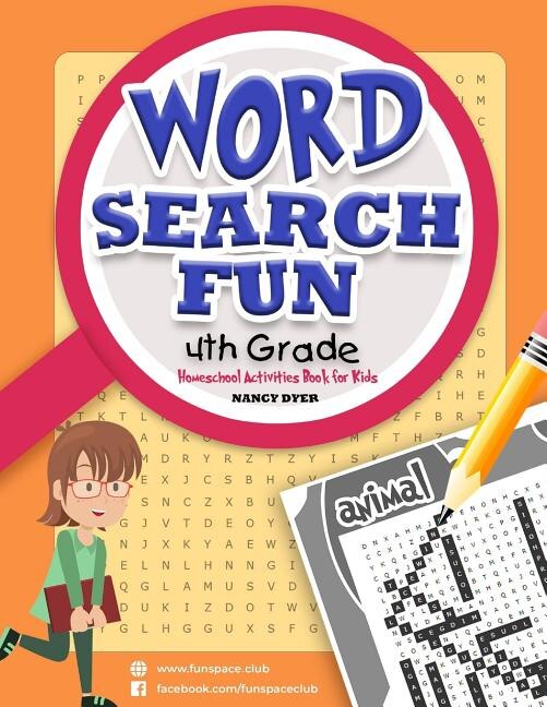 Couverture_WORD SEARCH FUN 4 t h G r a d e