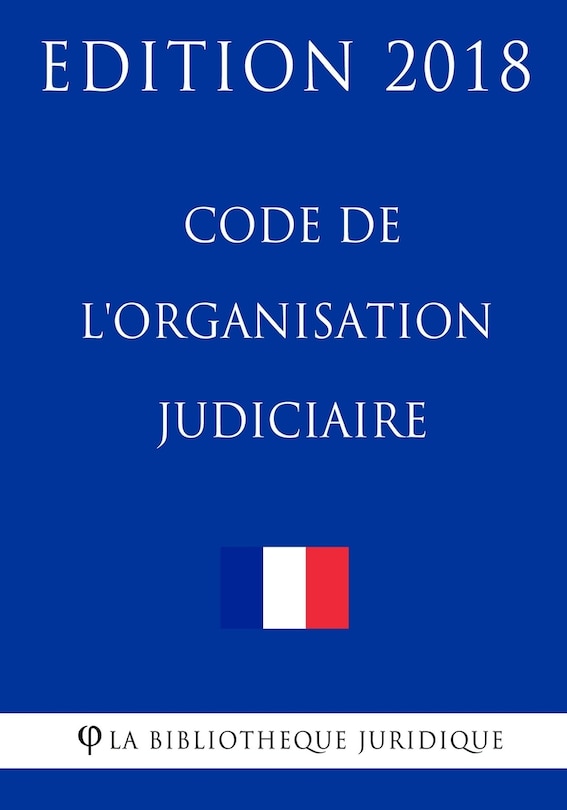 Front cover_Code de l'organisation judiciaire