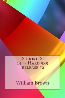 Couverture_Sudoku X 144 - Hard 9x9 release #2