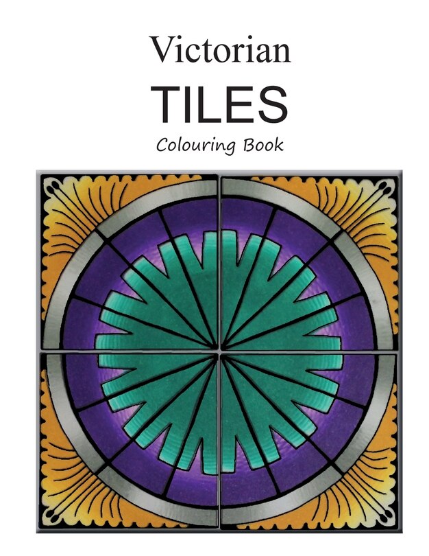 Couverture_Victorian Tiles Colouring Book