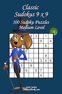 Couverture_Classic Sudoku 9x9 - Medium Level - N°11
