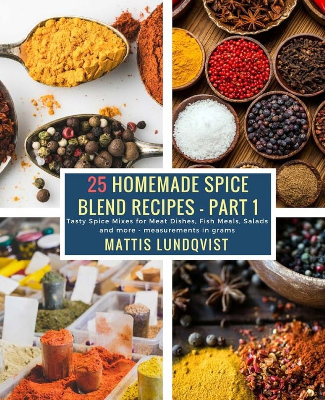 Front cover_25 Homemade Spice Blend Recipes - Part 1