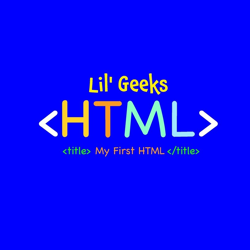 Front cover_My First HTML