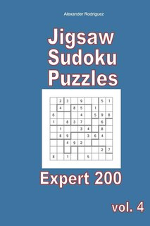 Couverture_Jigsaw Sudoku Puzzles - Expert 200 vol. 4