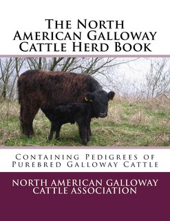 Front cover_The North American Galloway Cattle Herd Book