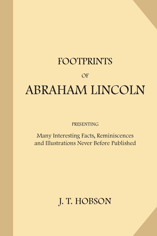 Front cover_Footprints of Abraham Lincoln