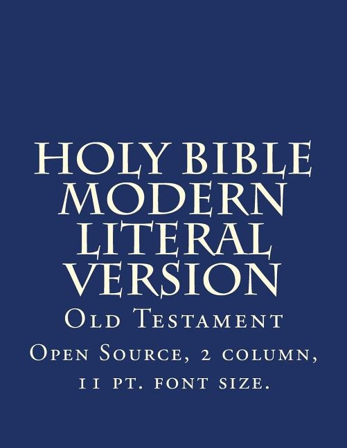Front cover_Holy Bible Modern Literal Version