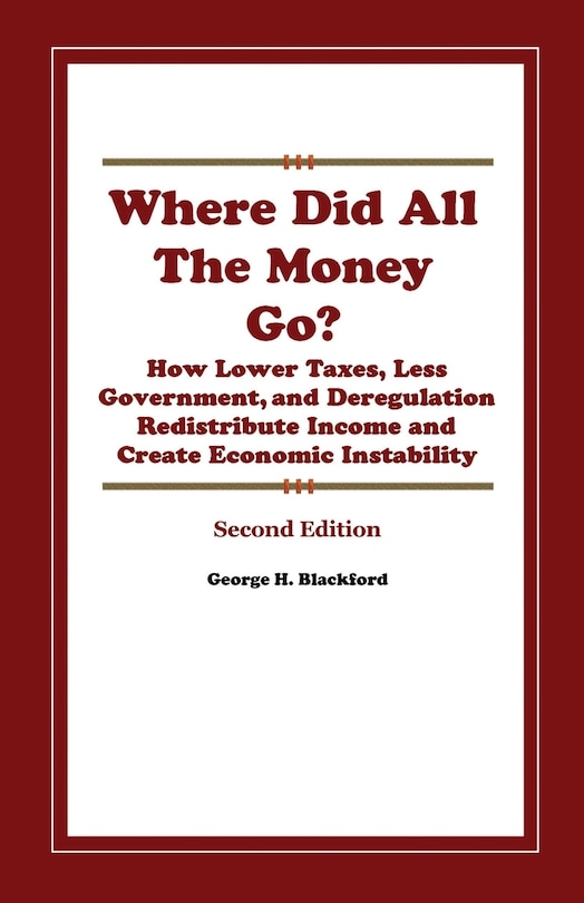 Couverture_Where Did All The Money Go?