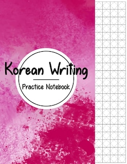 Front cover_Korean Writing Practice Notebook