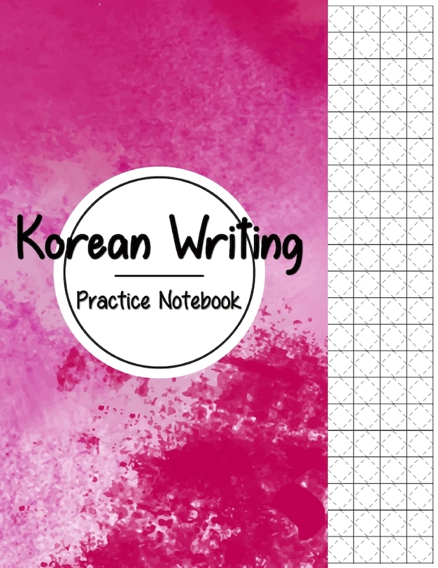 Front cover_Korean Writing Practice Notebook