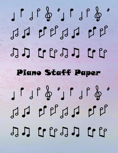 Front cover_Piano Staff Paper