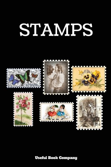 Stamps: Stamp book for stamp collectors, 6 x 9,