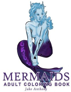 Mermaids Adult Coloring Book