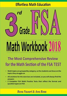 Couverture_3rd Grade FSA Math Workbook 2018