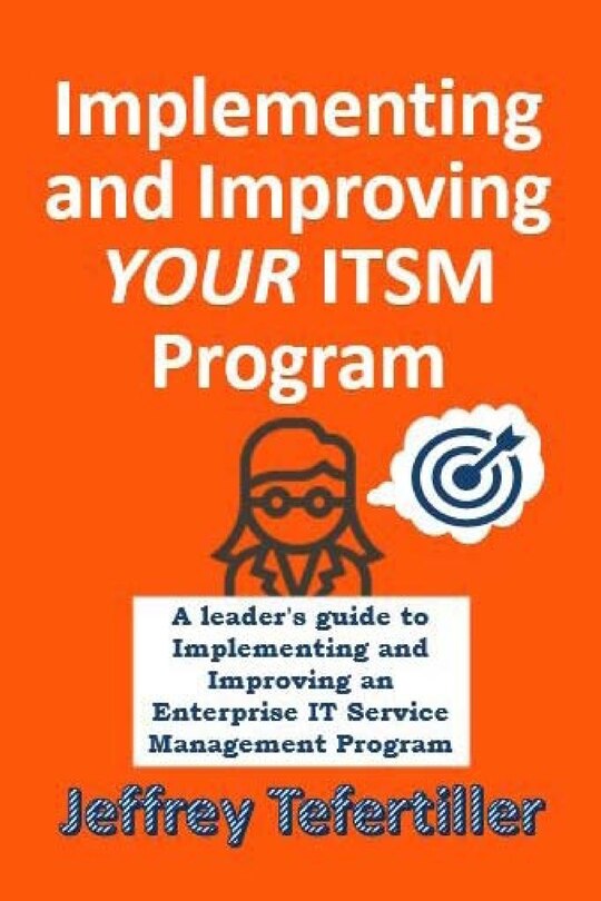 Front cover_Implementing and Improving ITSM