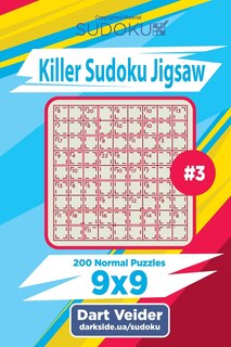 Couverture_Killer Sudoku Jigsaw - 200 Normal Puzzles 9x9 (Volume 3)