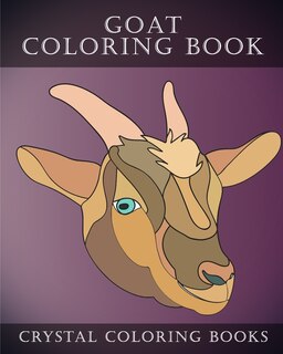 Goat Coloring Book: 30 Simple Goat Face Line Drawing Coloring Pages