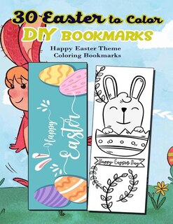 Couverture_30 Easter to Color DIY Bookmarks