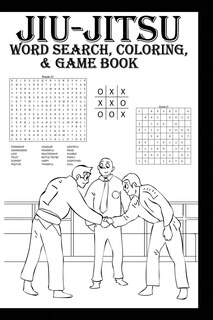 Couverture_Jiu-Jitsu Word Search, Coloring & Game Book