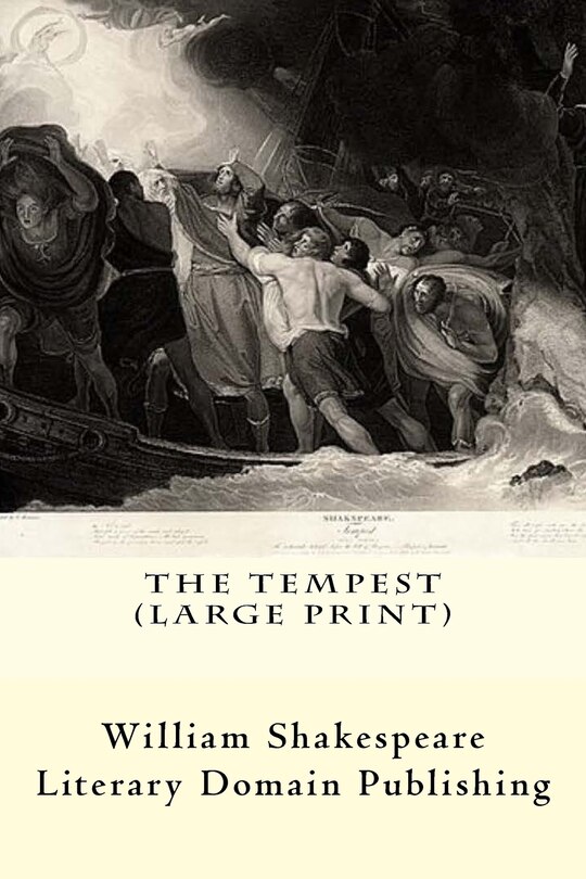 Front cover_The Tempest (Large Print)