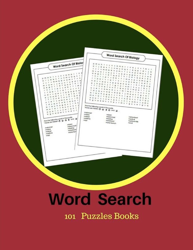 Front cover_Word Search 101 Puzzles Books