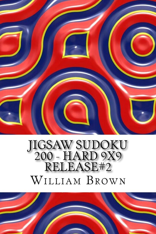 Front cover_Jigsaw Sudoku 200 - Hard 9x9 release#2