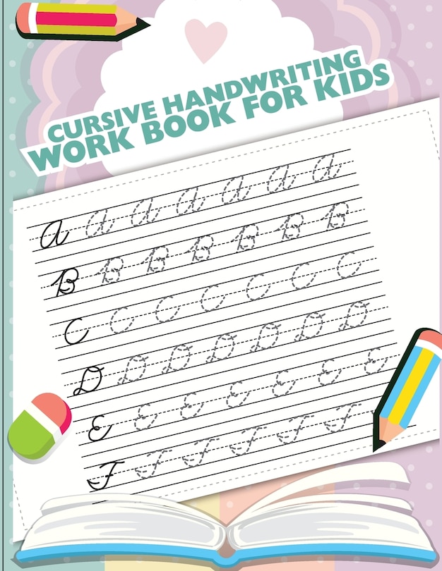 Couverture_Cursive handwriting workbook for kids