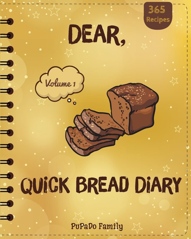 Couverture_Dear, 365 Quick Bread Diary