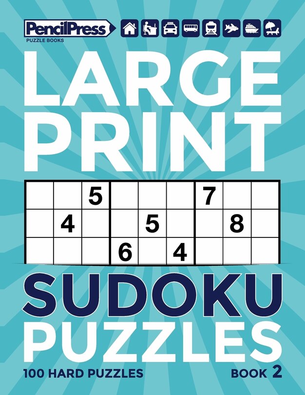 Couverture_Large Print Sudoku Puzzles Book 2