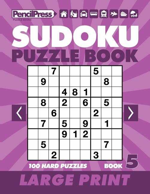 Sudoku Puzzle Book 5 (Large Print)