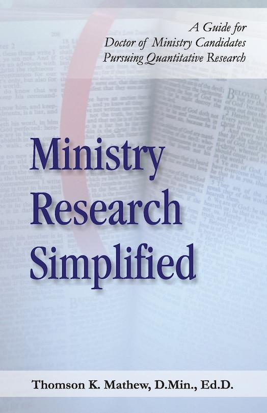 Couverture_Ministry Research Simplified