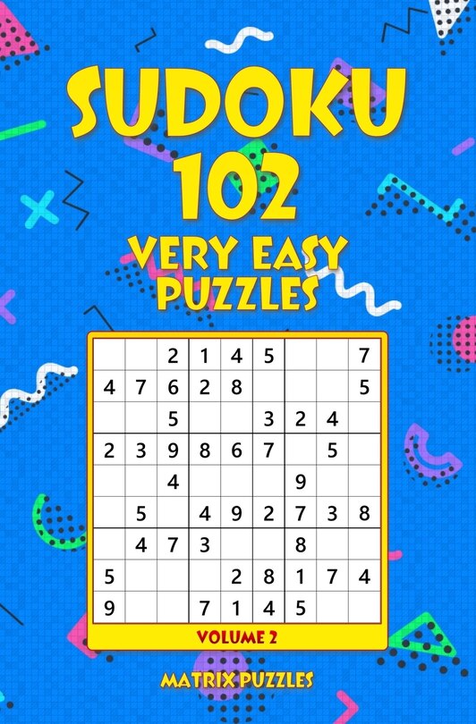 Front cover_SUDOKU 102 Very Easy Puzzles