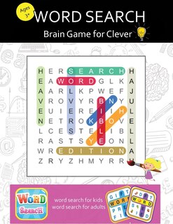 Front cover_Word Search for Adults