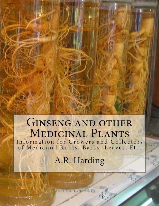 Front cover_Ginseng and other Medicinal Plants